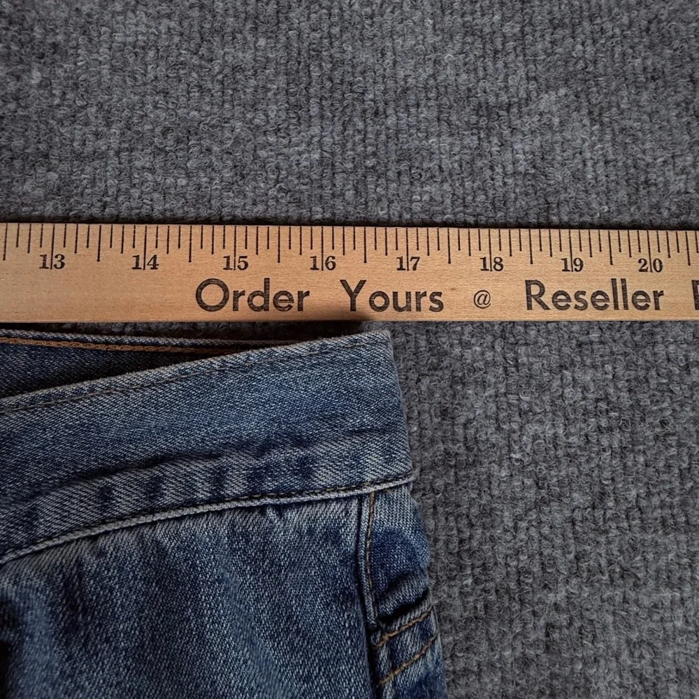 Y2K Calvin Klein Jeans Women Sz 11 Light Wash True Boot Cut Classic Denim Pants - Picture 8 of 10